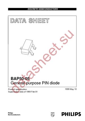 BAP50-05 T/R datasheet  